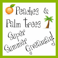 peaches and palm trees!